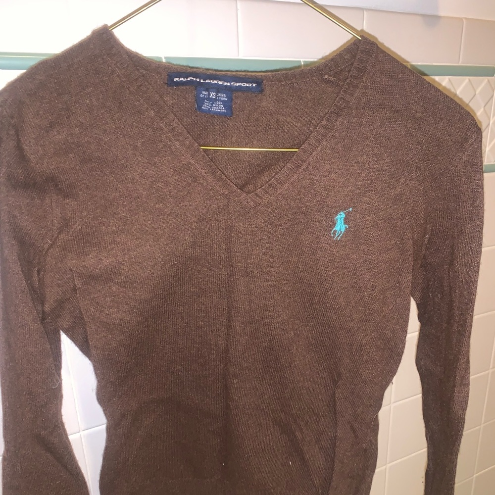 Women’s Ralph Lauren brown sweater